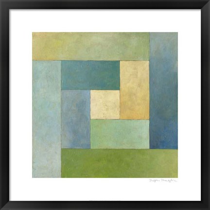 Framed Quilted Abstract II Print