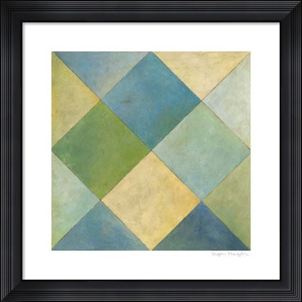 Framed Quilted Abstract III Print