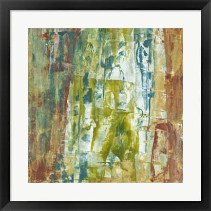 Framed Staccato I Print