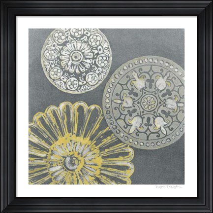 Framed Circular Memories II Print
