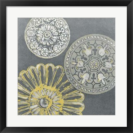 Framed Circular Memories II Print