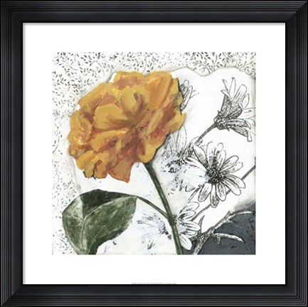 Framed Blossom Montage II Print