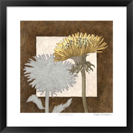 Framed Sunshine Floral II Print