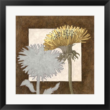 Framed Sunshine Floral II Print