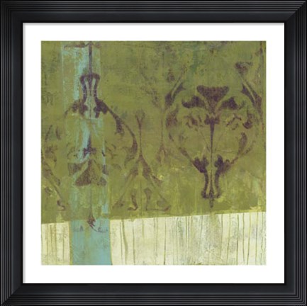 Framed Distressed Abstraction II Print