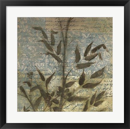 Framed Wildflower Tapestry II Print
