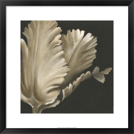 Framed Classical Blooms I Print