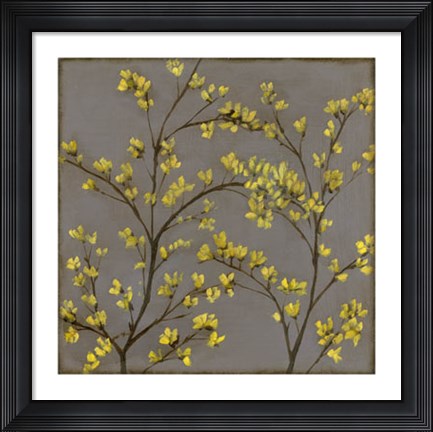 Framed Forsythia II Print