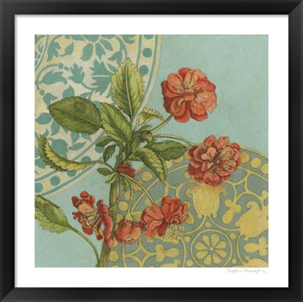 Framed Orleans Blooms I Print