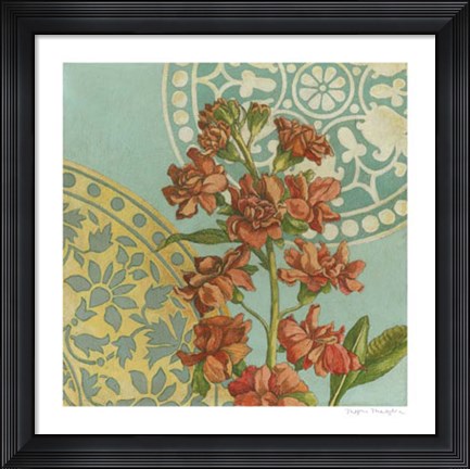 Framed Orleans Blooms II Print