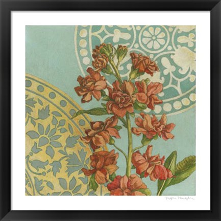 Framed Orleans Blooms II Print