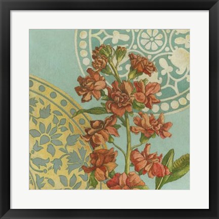 Framed Orleans Blooms II Print