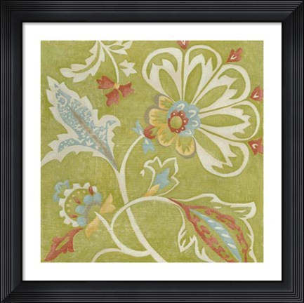 Framed Provincial Chintz II Print