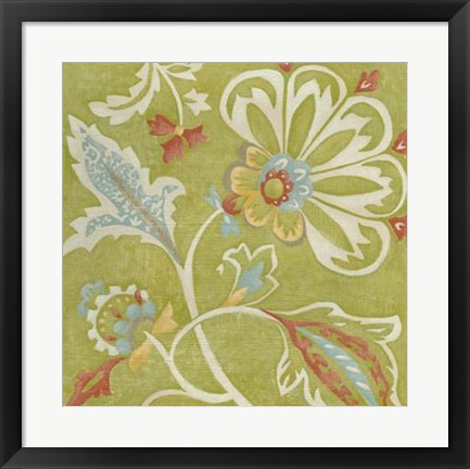 Framed Provincial Chintz II Print
