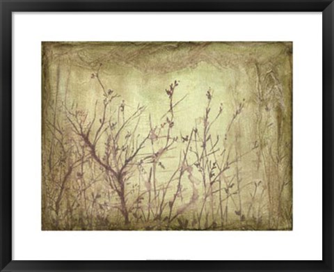 Framed Dancing Branches II Print