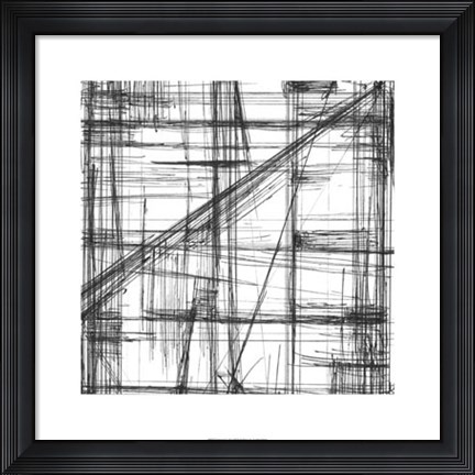 Framed Intersect I Print