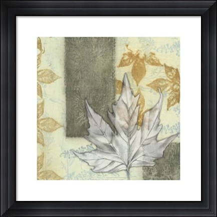 Framed Leaf Repeat I Print