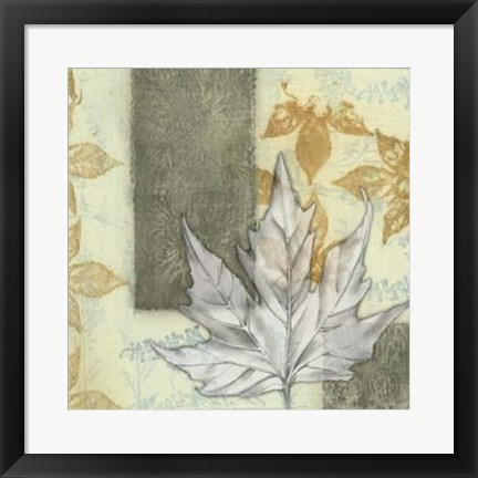 Framed Leaf Repeat I Print