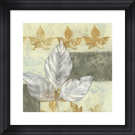 Framed Leaf Repeat II Print