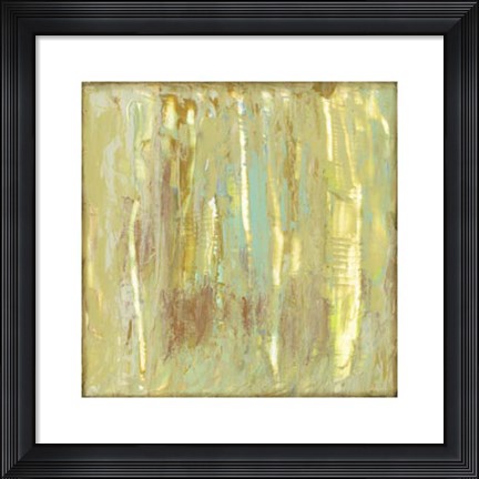 Framed Lime Fusion II Print