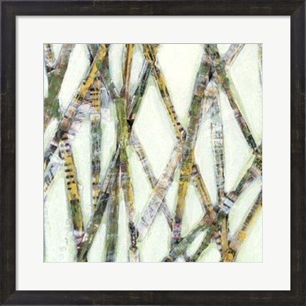 Framed Lemongrass I Print