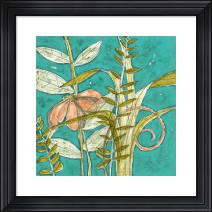 Framed Tropical Melange II Print