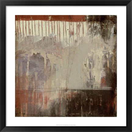 Framed Plum Earth II Print