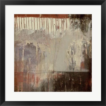 Framed Plum Earth II Print