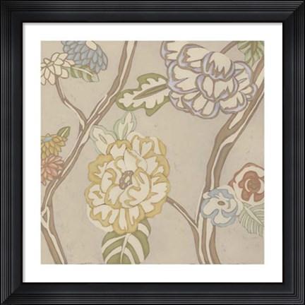 Framed Organza Chintz II Print