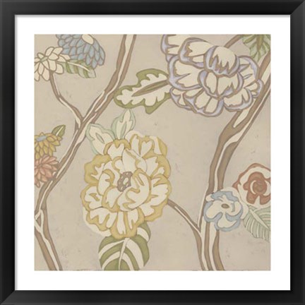 Framed Organza Chintz II Print