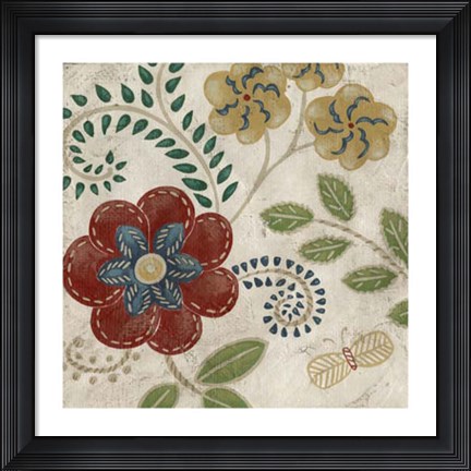 Framed Valentine Tapestry I Print