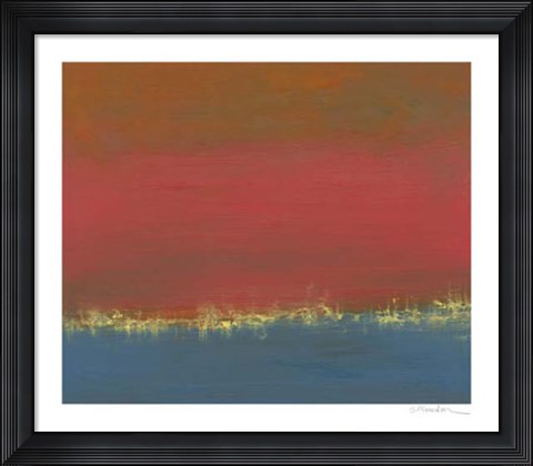 Framed Harbor Light IV Print