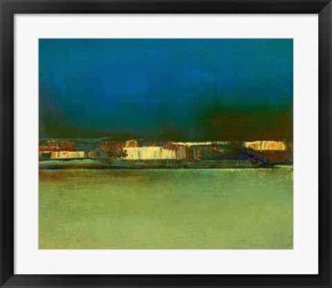 Framed City Afar I Print
