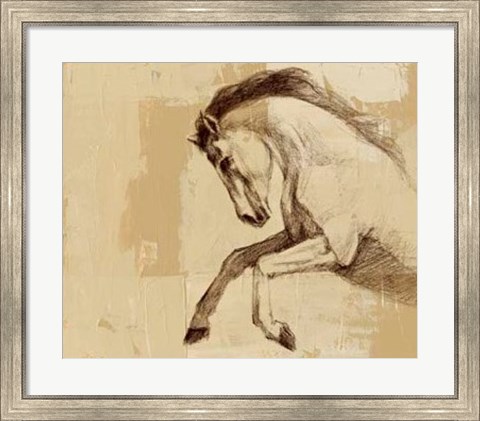 Framed Majestic Horse II Print