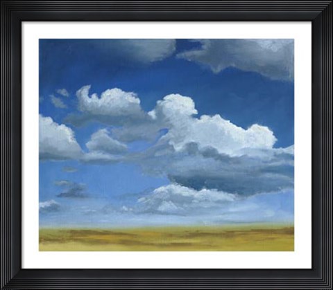 Framed Big Sky I Print