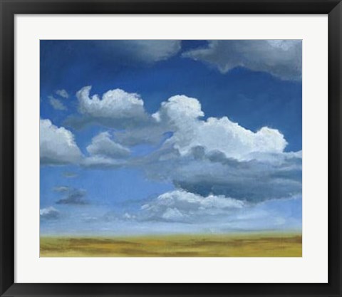 Framed Big Sky I Print