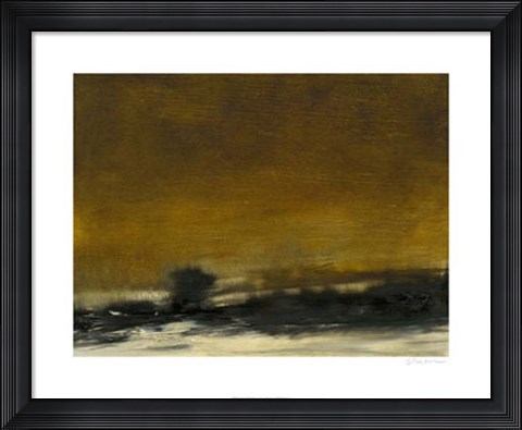 Framed Dusk I Print