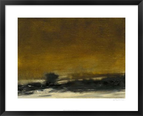 Framed Dusk I Print