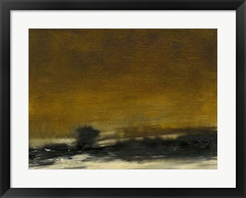 Framed Dusk I Print