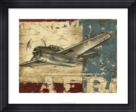 Framed Vintage Aircraft II Print