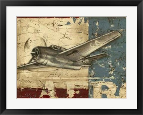 Framed Vintage Aircraft II Print