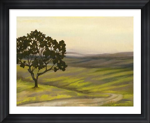 Framed Road in the Valley I Print