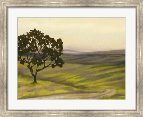 Framed Road in the Valley I Print