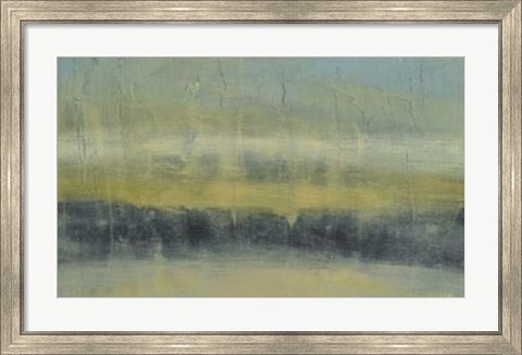 Framed Abstracted Skyline I Print