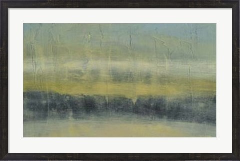 Framed Abstracted Skyline I Print