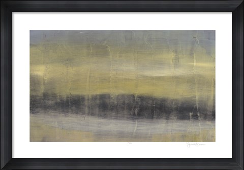 Framed Abstracted Skyline II Print