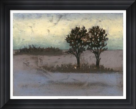 Framed Rustic Meadow II Print