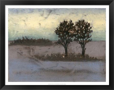 Framed Rustic Meadow II Print
