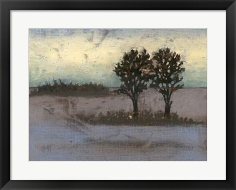 Framed Rustic Meadow II Print