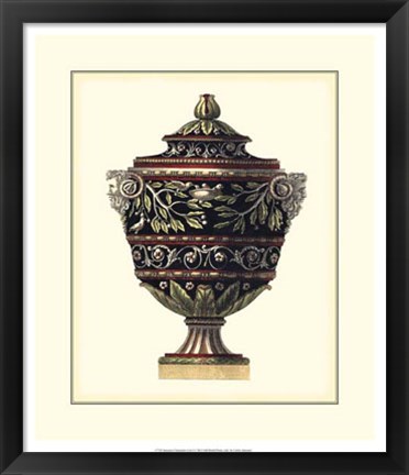 Framed Clementino Urn I Print